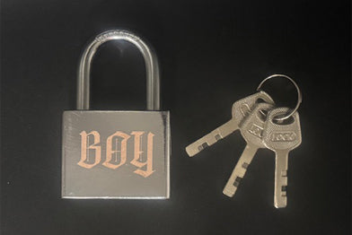 GRAFFITTI ENGRAVED LOCK - BOY