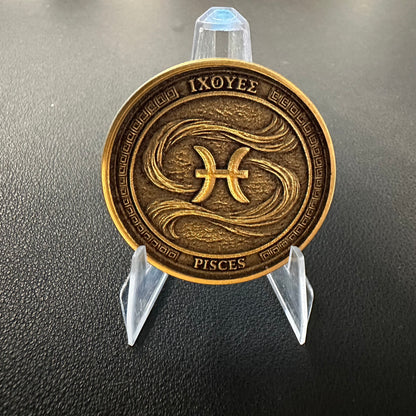 GAY ZODIAC - CHALLENGE COIN - PISCES