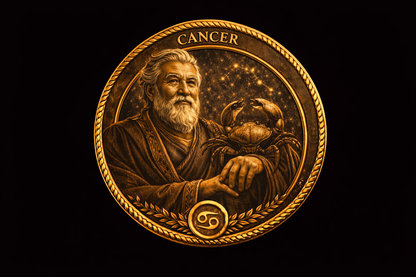 GAY BEAR ZODIAC - CHALLENGE COIN - CANCER