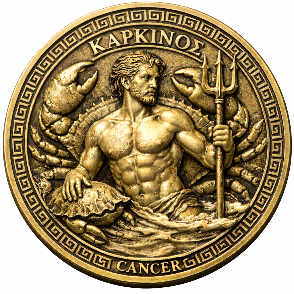 GAY ZODIAC - CHALLENGE COIN - CANCER