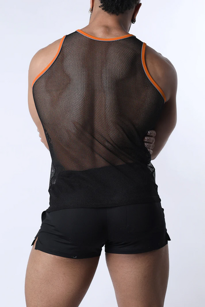 CELLBLOCK13 CHAIN REACTION TANK - ORANGE