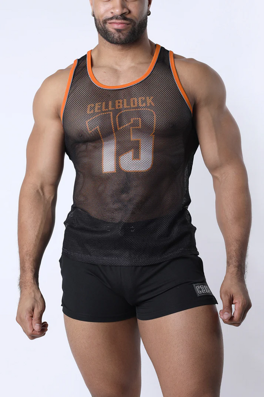 CELLBLOCK13 CHAIN REACTION TANK - ORANGE