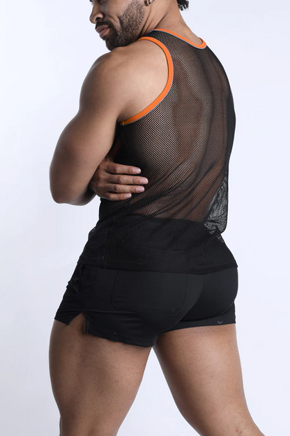 CELLBLOCK13 CHAIN REACTION TANK - ORANGE