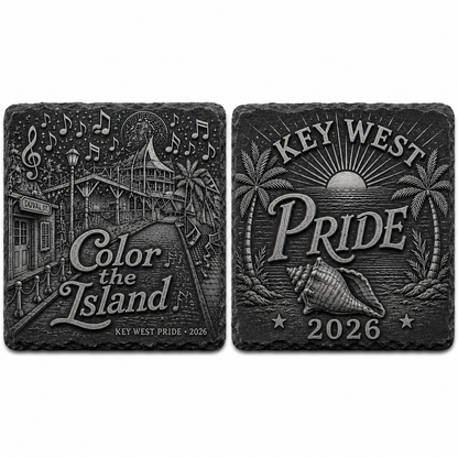 GRAFFITTI - KEY WEST PRIDE 2026 COASTER SET