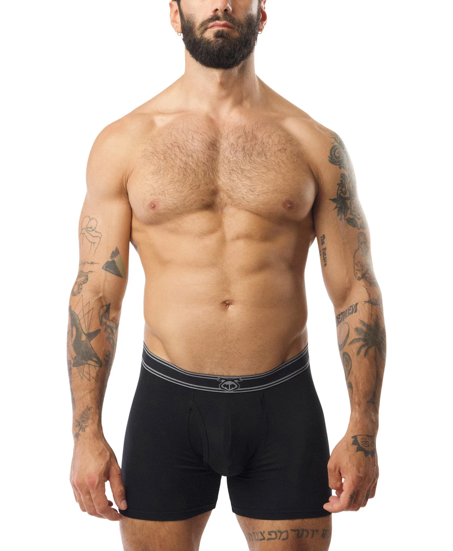 NASTY PIG CORE BOXER BRIEF - BLACK