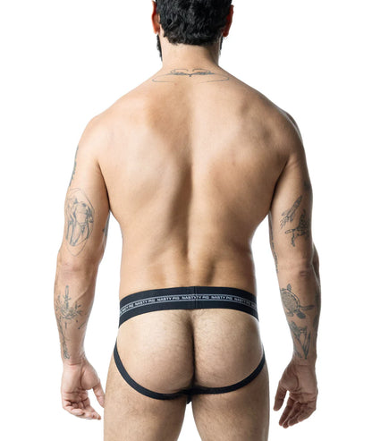 NASTY PIG CORE JOCK STRAP - BLACK/ GREY