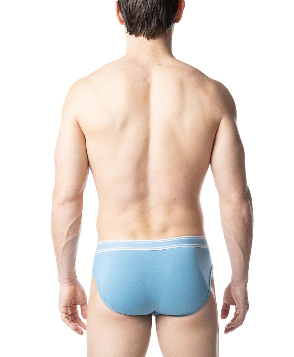NASTY PIG CORE BIKINI BRIEF LIGHT TEAL/ WHITE