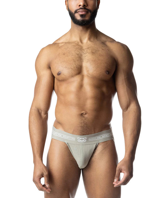 NASTY PIG CORE JOCKSTRAP - SAGE GREEN/ WHITE