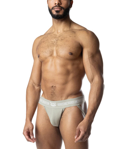 NASTY PIG CORE JOCKSTRAP - SAGE GREEN/ WHITE