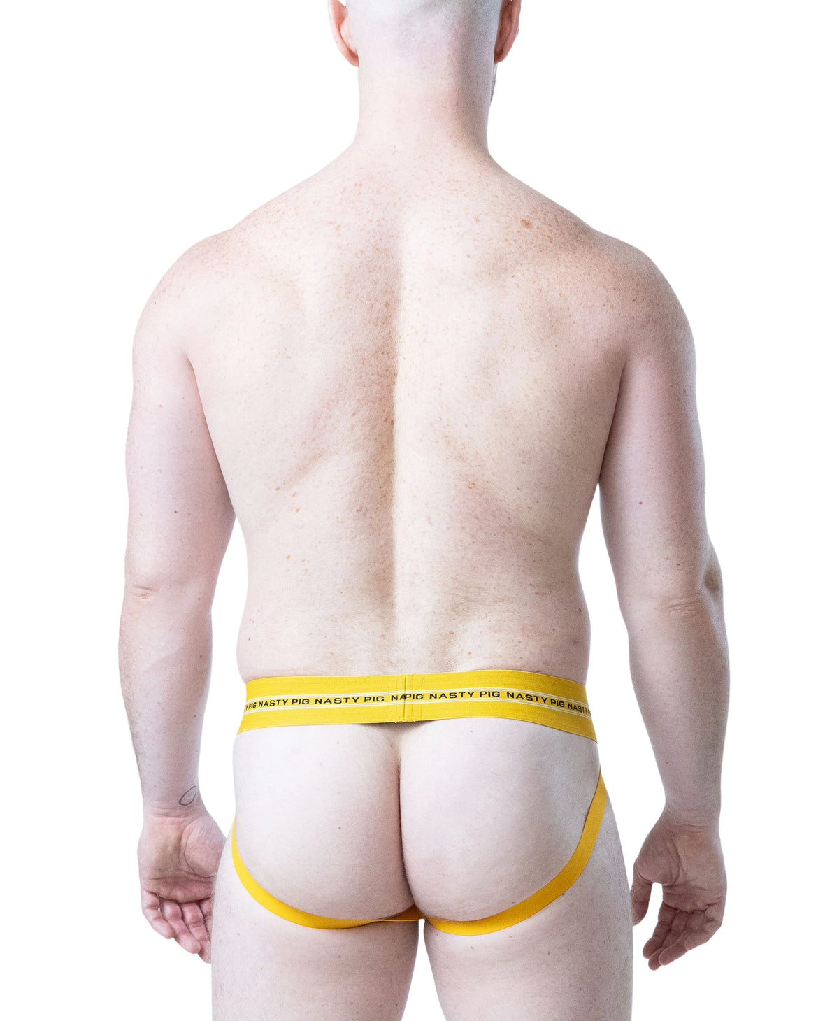 NASTY PIG CORE JOCK 3.0 - CADMIUM YELLOW/ BLACK/ WHITE