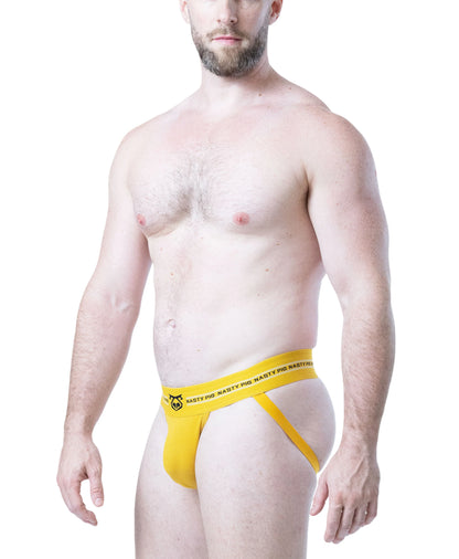 NASTY PIG CORE JOCK 3.0 - CADMIUM YELLOW/ BLACK/ WHITE