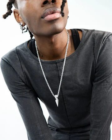 RARE ROMANCE CHUNKY SPIKE NECKLACE