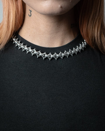 RARE ROMANCE BOX LINK SPIKE CHAIN