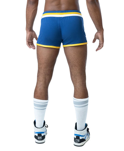 NASTY PIG DEADLIFT TRUNK SHORTS - GOLDEN ROD/ CADET BLUE/ WHITE