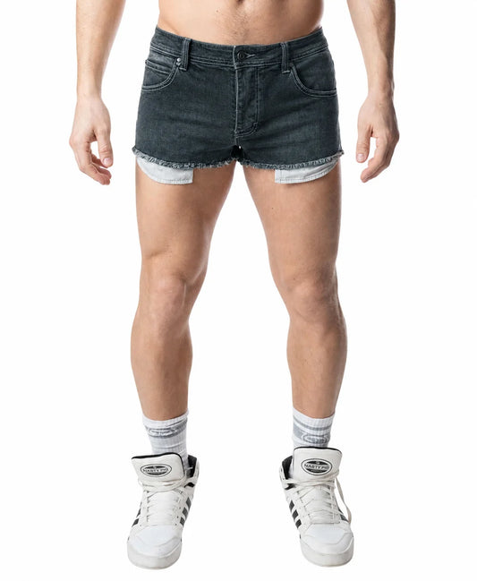 NASTY PIG DUKE SHORTS - DISTRESSED GREY