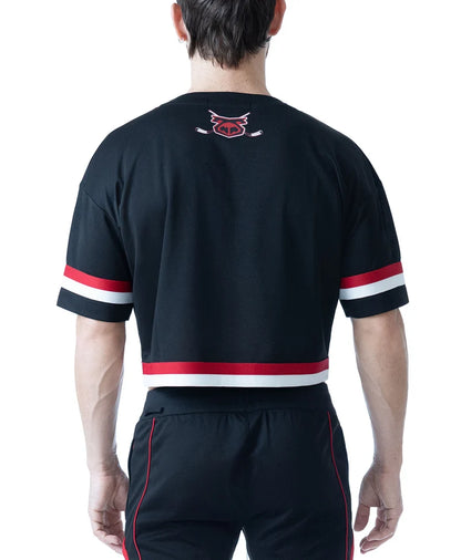 NASTY PIG FACE OFF HOCKEY JERSEY - BLACK