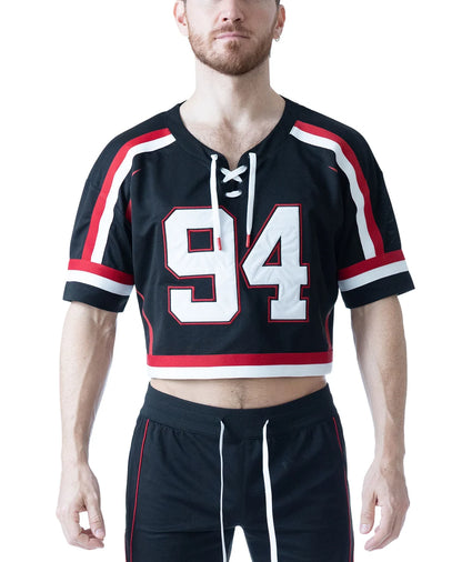 NASTY PIG FACE OFF HOCKEY JERSEY - BLACK