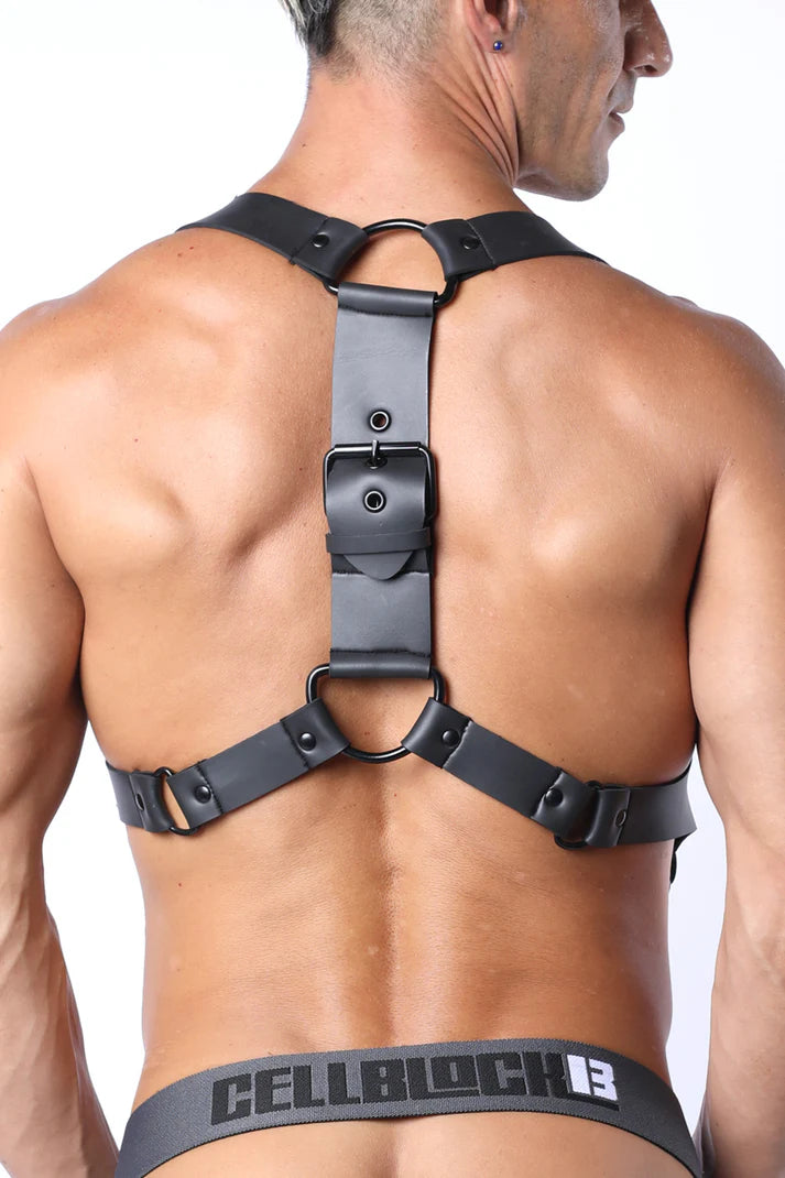 CELLBLOCK 13 FASTEN BUCKLE HARNESS - BLACK