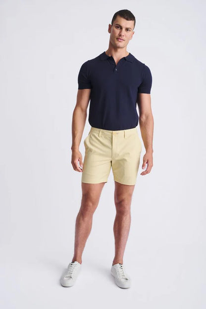 POSTMARC CRINKLE CHINO 6" SHORTS - HUSK