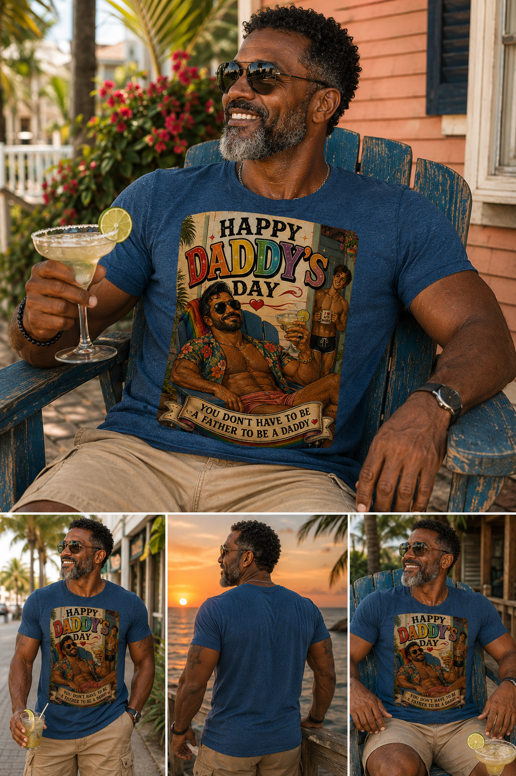 GRAFFITTI - HAPPY DADDY'S DAY TANK OR TEE
