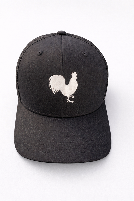 GRAFFITTI COCK HAT - CHARCOAL