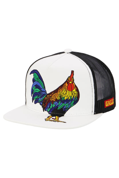 CAP ZONE EL GALLO HAT WHITE