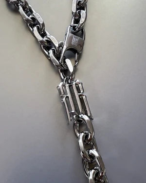RARE ROMANCE MEGA SPIKE CHAIN SILVER