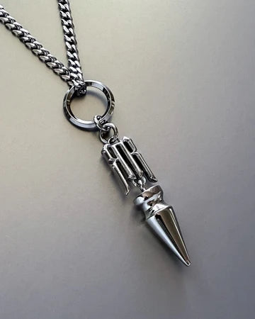 RARE ROMANCE SPIKE DROP NECKLACE