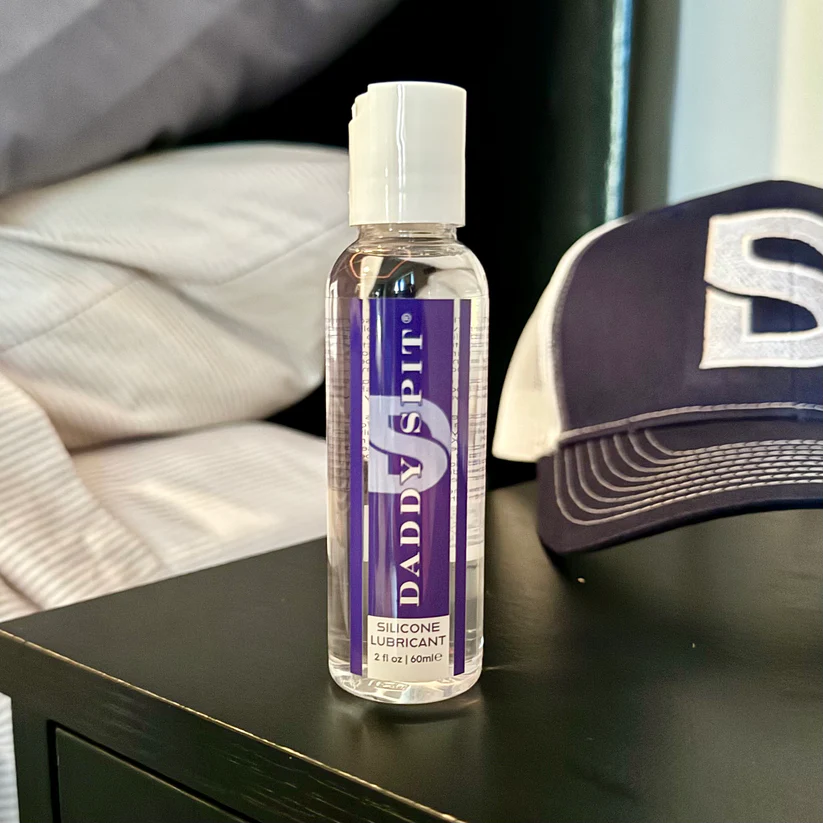 DADDY SPIT SILICONE LUBE 2oz