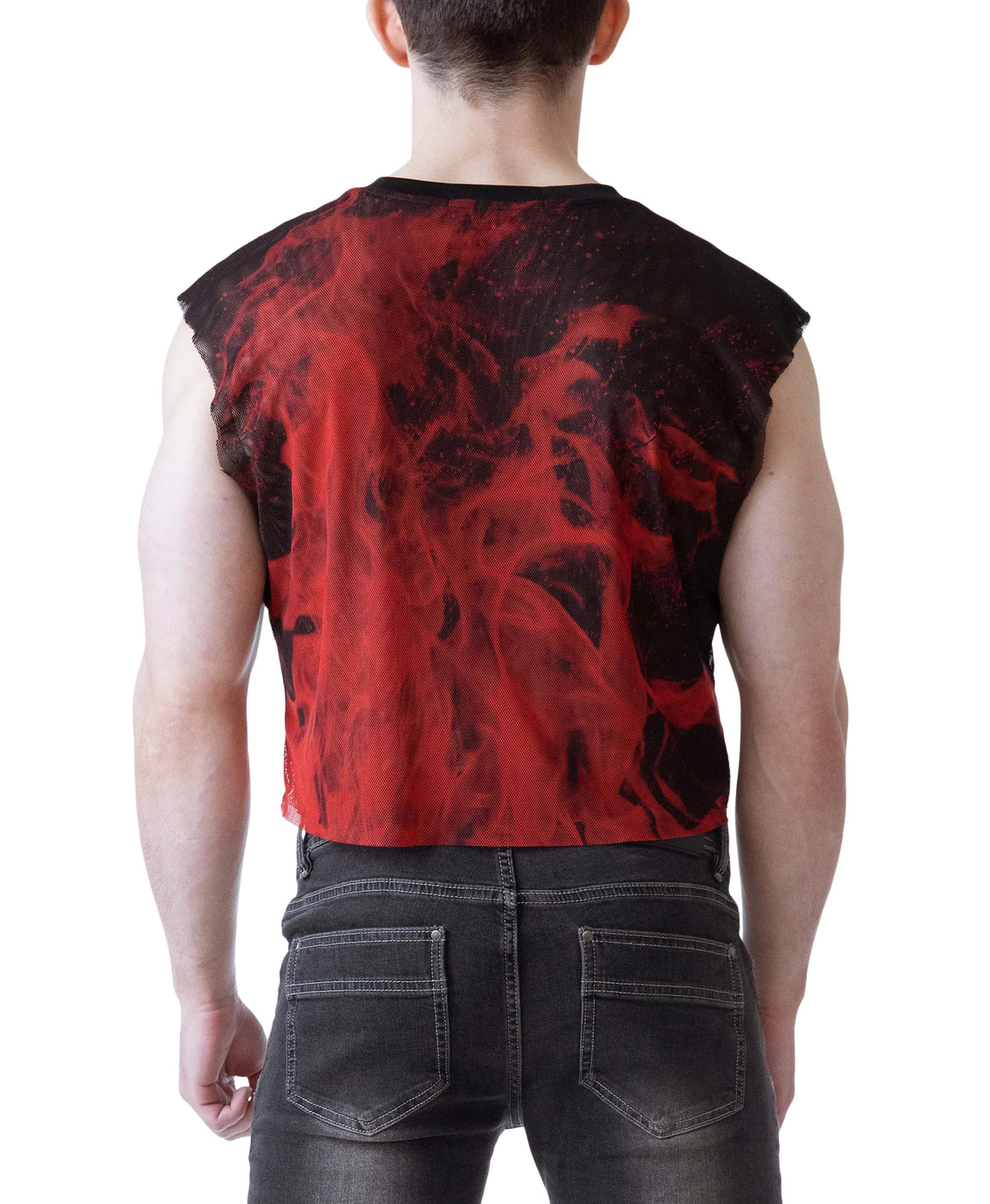 NASTY PIG INFERNO SLEEVELESS CROP TOP