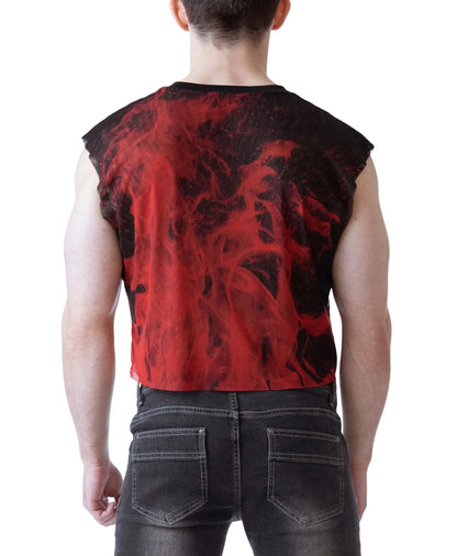 NASTY PIG INFERNO SLEEVELESS CROP TOP
