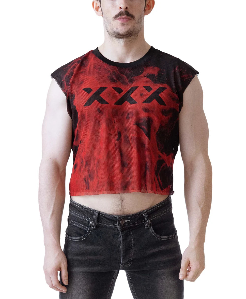 NASTY PIG INFERNO SLEEVELESS CROP TOP