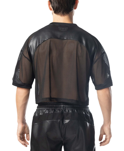 NASTY PIG INTAKE CROPPED SHIRT BLACK