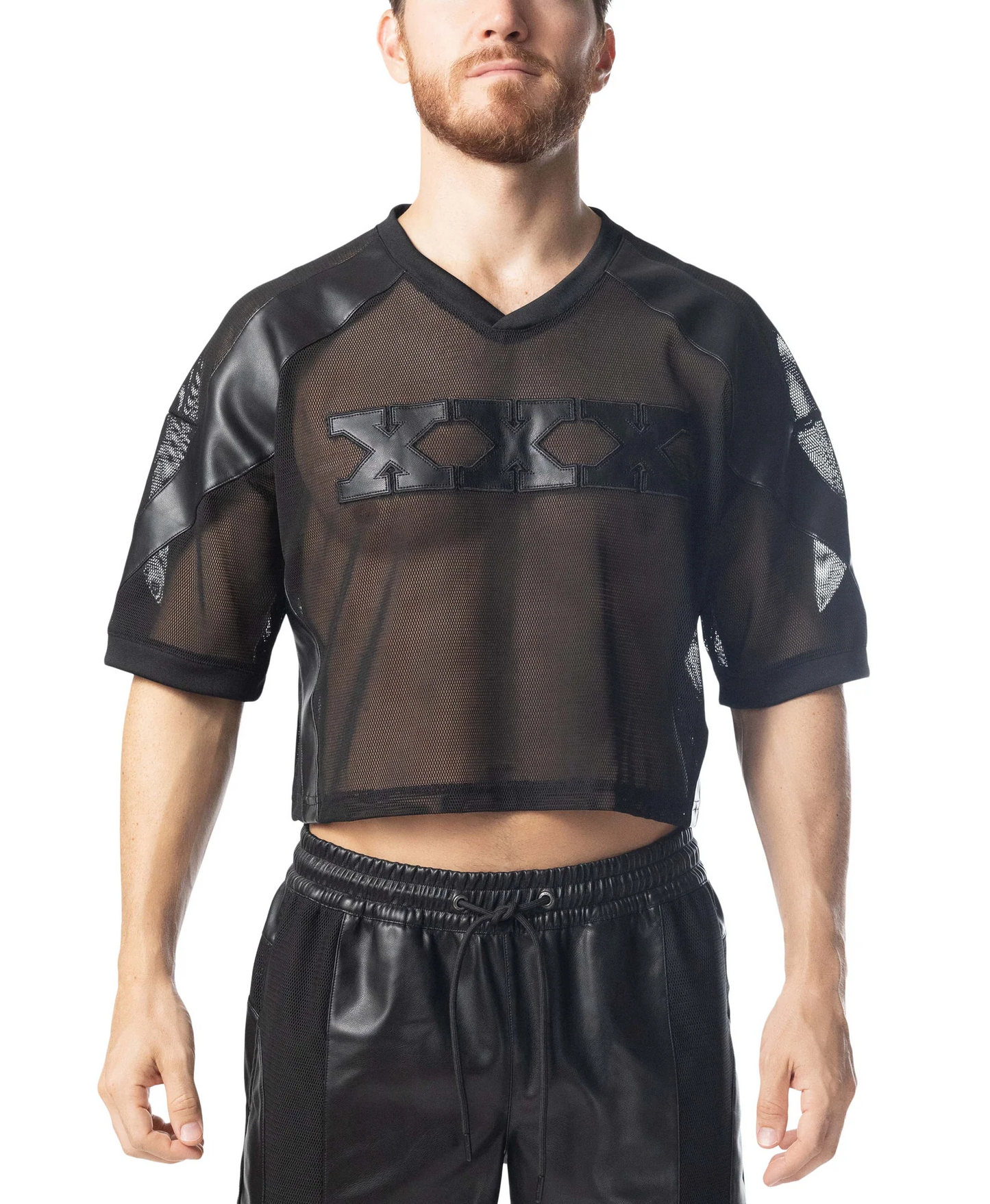 NASTY PIG INTAKE CROPPED SHIRT BLACK