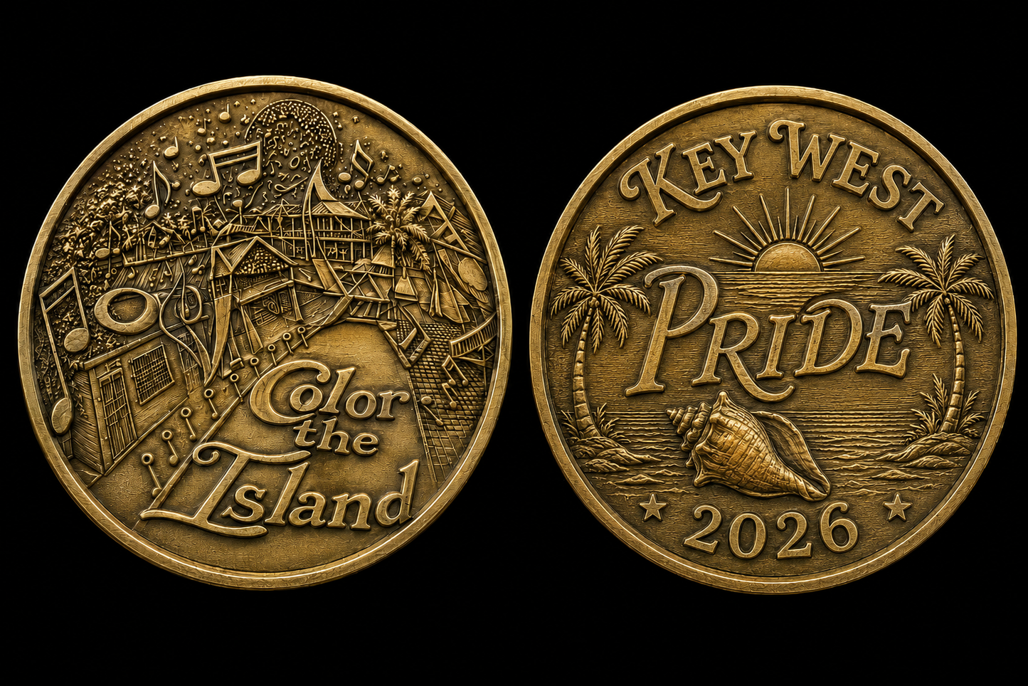 GRAFFITTI - KEY WEST PRIDE 2026 - COIN
