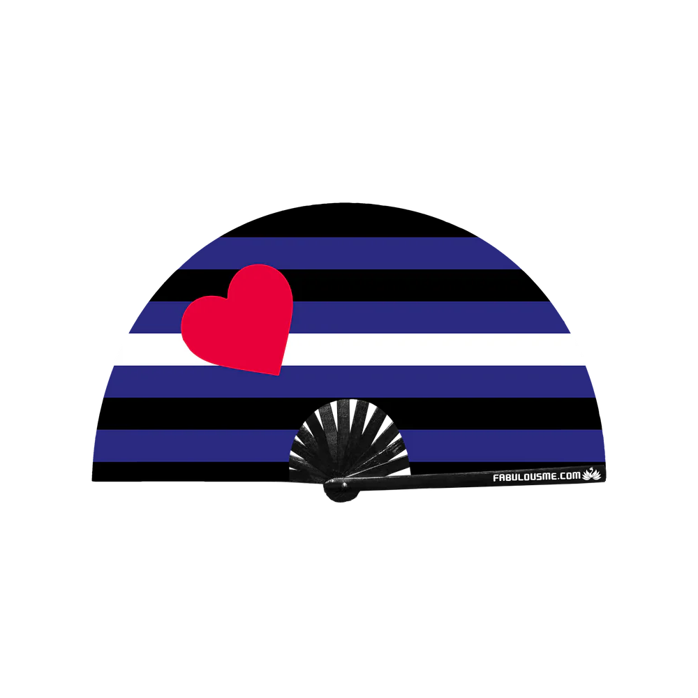 FABULOUS ME FAN - LEATHER PRIDE