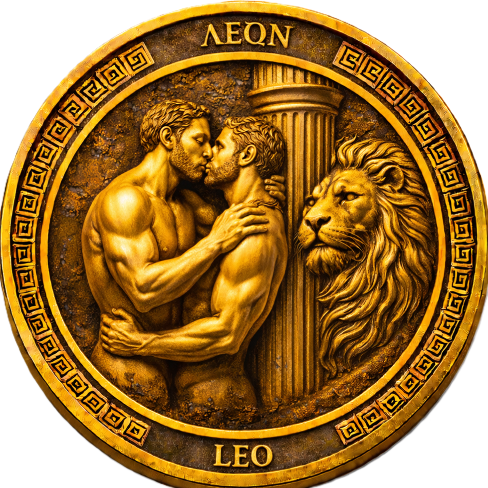 GAY ZODIAC - CHALLENGE COIN - LEO