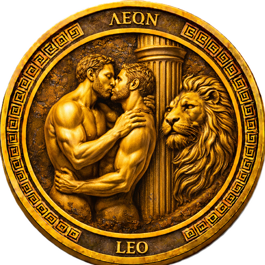 GAY ZODIAC - CHALLENGE COIN - LEO
