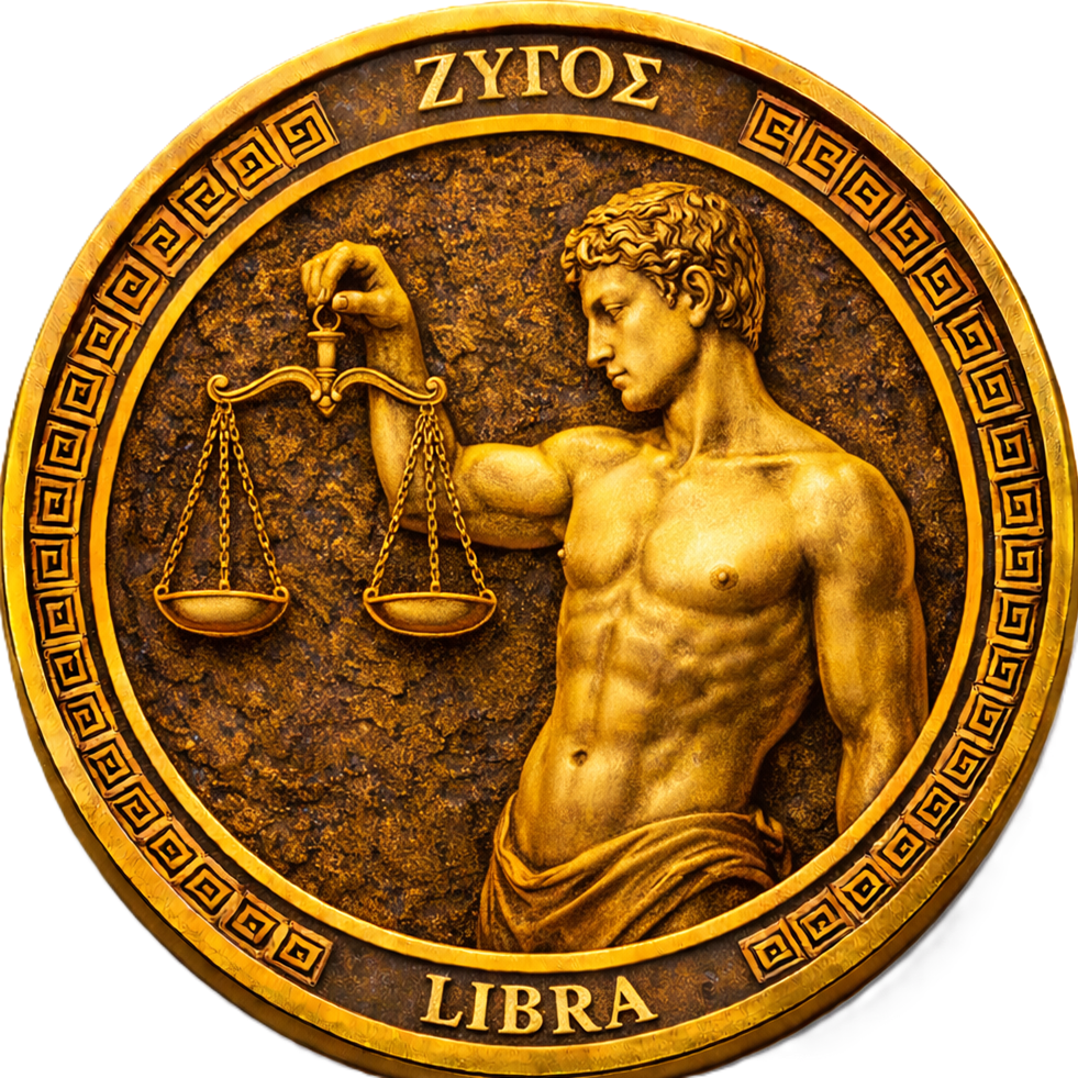 GAY ZODIAC - CHALLENGE COIN - LIBRA