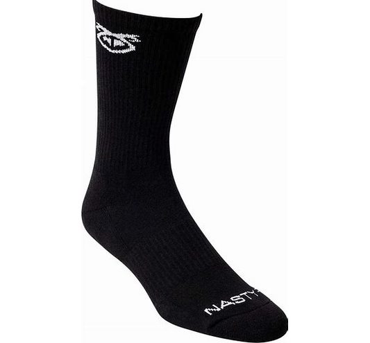 NASTY PIG BRANDMARK CALF SOCK - BLACK