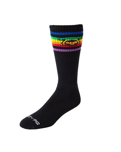 NASTY PIG PRIDE SOCK - BLACK