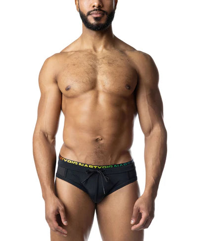 NASTY PIG PRISM PRIDE BIKINI - BLACK