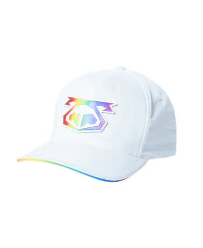 NASTY PIG PRISM PRIDE SNOUT CAP - WHITE