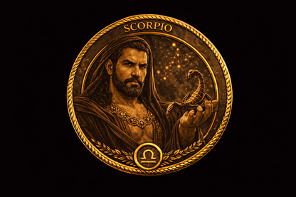 GAY BEAR ZODIAC - CHALLENGE COIN - SCORPIO