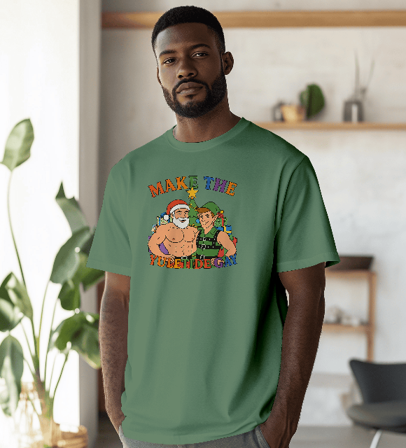 GRAFFITTI - MAKE THE YULETIDE GAY TEE