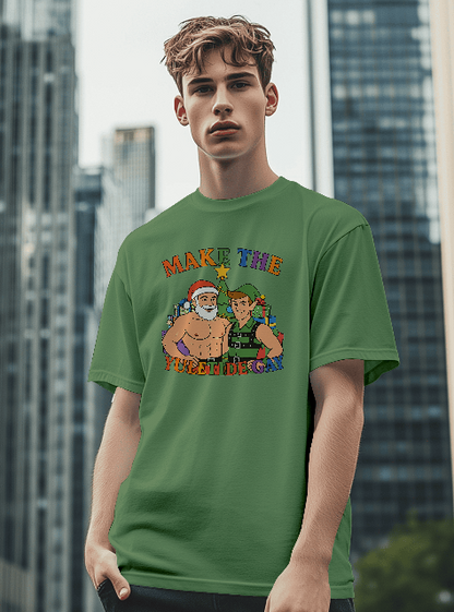 GRAFFITTI - MAKE THE YULETIDE GAY TEE