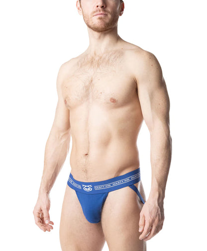 NASTY PIG CORE JOCKSTRAP - QUARTZ BLUE/ WHITE