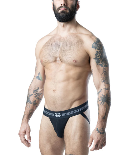 NASTY PIG CORE JOCK STRAP - BLACK/ GREY