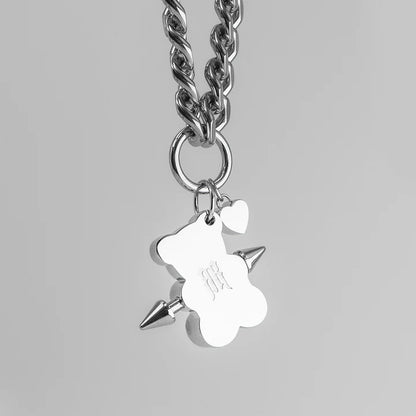 RARE ROMANCE MEGA PIERCED GUMMY BEAR NECKLACE