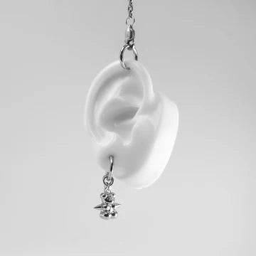 RARE ROMANCE PIERCED GUMMY BEAR EARRINGS